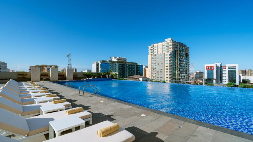 Johari Rotana swimming pool