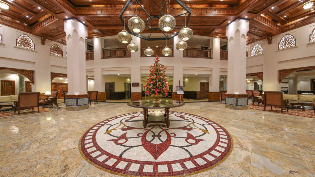 Dar es salaam Serena hotel lobby