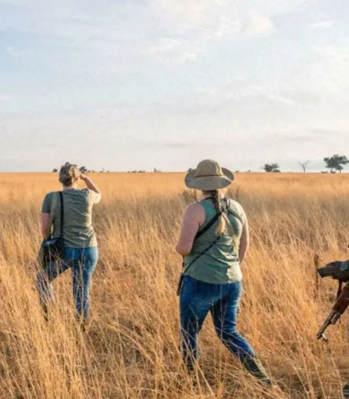 walking safari with asilia africa