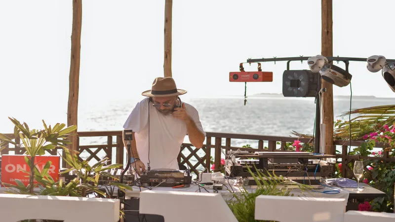 dj at beach house zanzibar